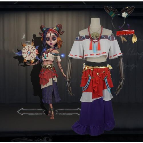 Game Identity V Cosplay Costumes Misfortune Priestess Fiona Gilman Cosplay Costume Halloween Carnival Party Cosplay Costume