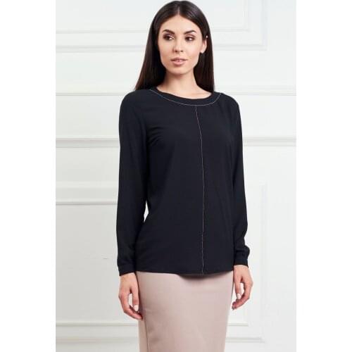 Lala Style Black Blouses