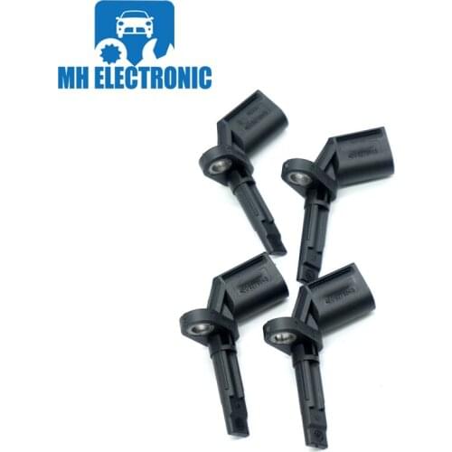 MH ELECTRONIC 4PCS Right ABS Wheel Speed Sensor For Audi A4 A5 A6 A7 A8 Q5 for Volkswagen Phaeton Bentley 4E0927804F 4E0927804D