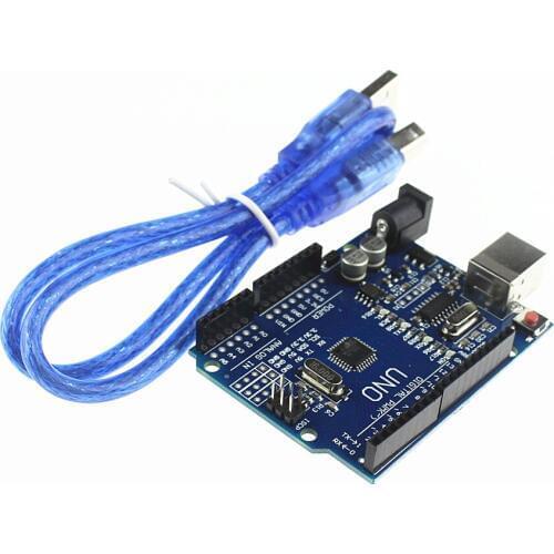 2pcs/lot CH340 CH340G MEGA328P Mini USB UNO R3 Microcontroller For Arduino Replace ATmega16U2 ATmega328 Board With/No Cable Toy