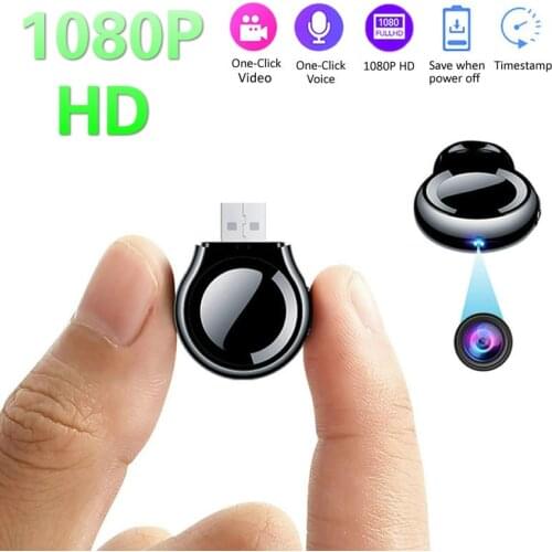 Full HD 1080P Mini Camcorders USB U Disk Small Camera Loop Recording Voice Sound Recorder Micro Cam DV DVR Security Cameras