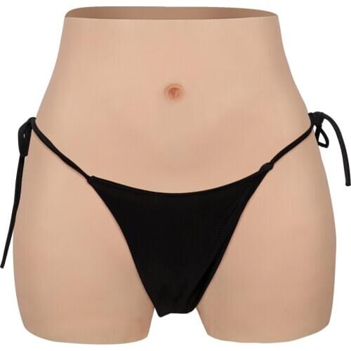 CYOMI Silicone Realistic Crossdress Hip Enhancer Fake Pussy Boxer Underwear Shaper for transgender shemale Drag Queen Tit 2G