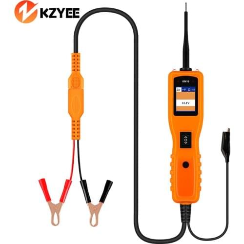 KZYEE KM10 Car Circuit Tester Powerscan Circuit Power Probe Automotive Scanner Car Diagnostic Tool Electrical System Tester