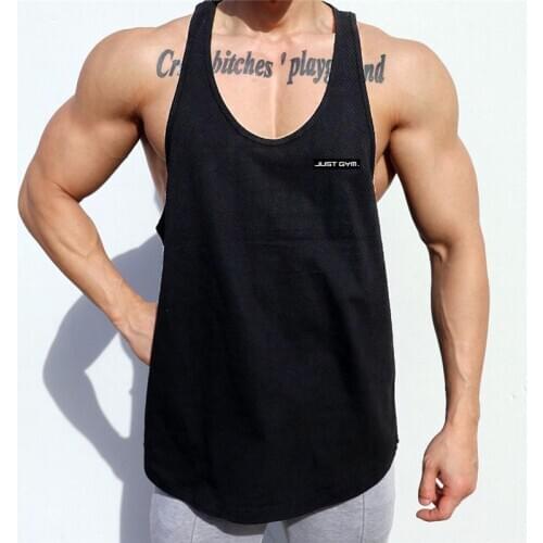 Gym Clothing Bodybuilding Sleeveless Fitness Vest New Mesh Mens Tank Top Muscle Singlets Fashion Sports Workout Man Undershirt