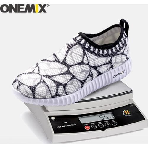 ONEMIX summer Ultralight running shoes women Outdoor Walking Shoes women Breathable Mesh women Sport shoes women Free Shopping
