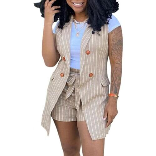 Women Good Quality Elegant Vest Jacket Office Work 2021 New Casual Slim Blazer Sleeveless Lady Vest Elegant Colorful Suits