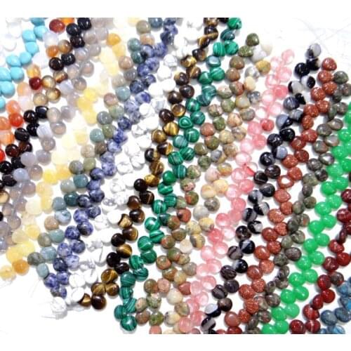 10*12mm natuursteen Rozenkwarts agaat fluoriet water drop spacer kralen voor Diy Sieraden Maken Armband Ketting 32 stks/partij
