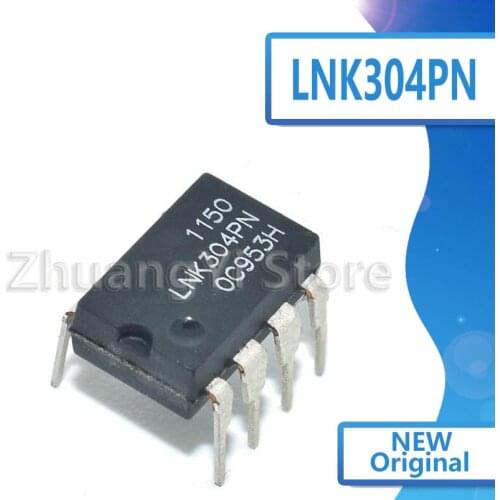 10pcs/lot LNK304 LNK304PN LNK304PG DIP7 7-pin LED power chip