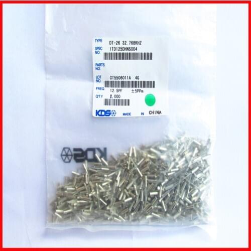 2*6 high precision crystal oscillator 32768HZ clock crystal oscillator 32.768KHZ frequency difference 5PPM KDS brand