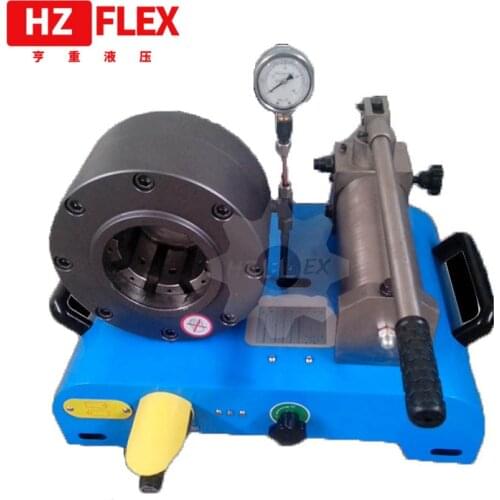 2019 HZFLEX HZ-32M 1 1/4'' China supplier trade assurance used hydraulic rubber hose fitting pressing /making