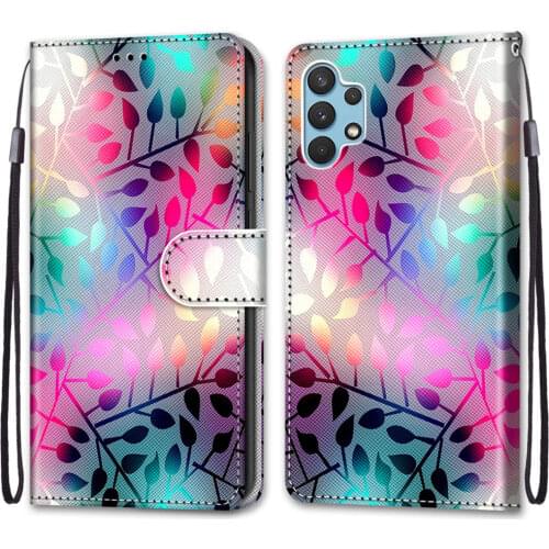 3D Flip Case For Samsung Galaxy A32 A52 A72 A42 A12 A51 A71 A31 A21S M21 M31 S20 S21 FE Plus Ultra A10 A20 A30 A30S A50 A70 Case