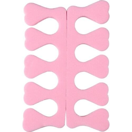 4pcs=2pairs Nail Art Toes Popular Separators Fingers Foots Soft Sponge Beauty Tools Dividers Manicure Pedicure Professional