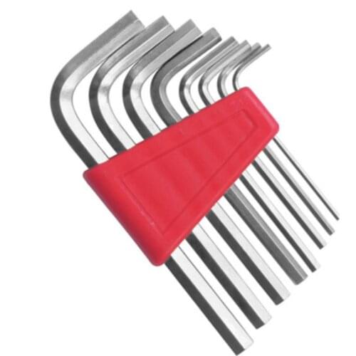 5/8/11 Pcs Allen Wrench Metric Wrench Inch Wrench L Wrench Size Allen Key Short Arm Tool Set Easy To Carry In The Pocket