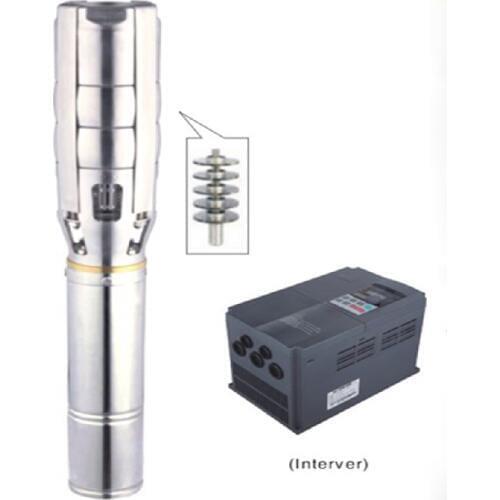 Free Shipping DC540V/AC380V 5500W Solar Water Pump For Agricultural Irrigation 6SPSC33/86-D380/5500