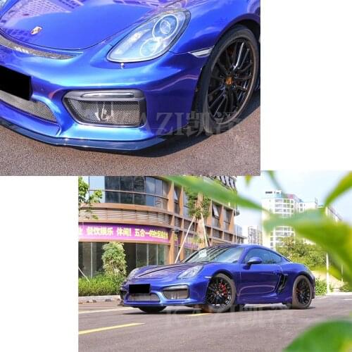 Dream2021 Fit For The New 981 Kaman Cayman Modified GTS Surround Kit Front Bumper Rear Lip Fender Air Outlet