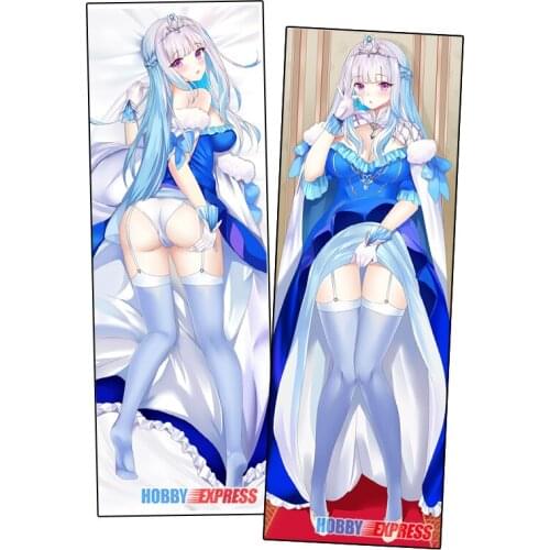 Hobby Express Anime Dakimakura Japanese Otaku Waifu Hugging Body Pillow Cover Liza Helesta Vtuber 21513