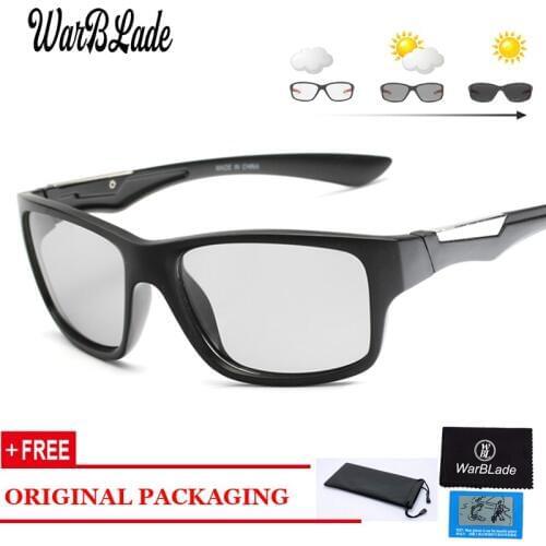 2019 New Mens Photochromic Polarized Sunglasses Anti-UV Driving Eyewear for Men Women Drivers UV400 Sun Glasses Male Eyeglasses