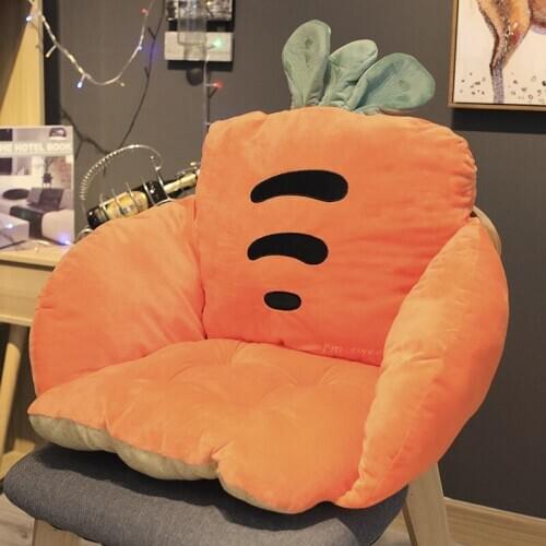 Home Chair Seat Cushion Pad Winter Office Bar Chair Back Seat Cushions Sofa Pillow Buttocks Chair Cushion 45x45cm