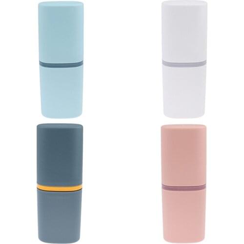 Outdoor Travel Camping Portable Toothbrush Holder Box Toothbrush Storage Organizer Case Bathroom Accessories