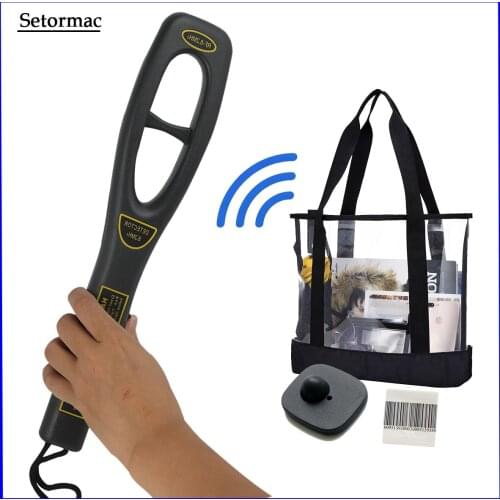 Handheld EAS System RF8.2Mhz Security Tag Detector Security Check Device Anti Shoplifting System Shop Security Tester