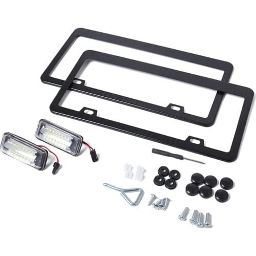 Super Brightness LED License Number Plate Lights high power white car styling Replacment indicator lamps For TOYOTA FT86