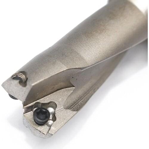 1PC U fast drill WC05 3D 14 mm -30 mm Indexa U Drill Type For WCMT Insert High Speed Steel Metal Drilling tool