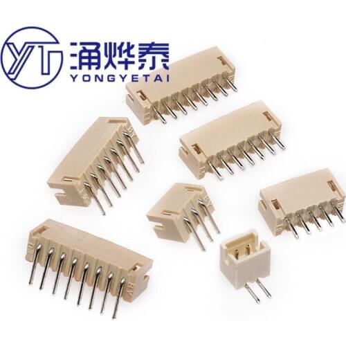 YYT 10PCS ZH1.5MM Sticker Connector 1.5 2P 3P 4P 5P 6P 7P 8P 10P Vertical Patch