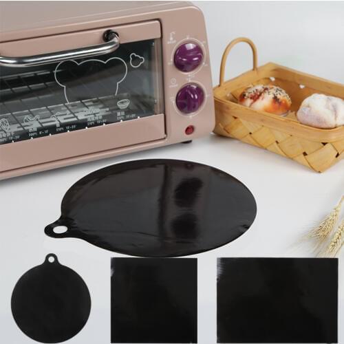 Induction Cooker Protection Heat Pad Reusable Cooker Protection Silicone Mat Anti-fouling Oil Protector Pad Liner Cleaning