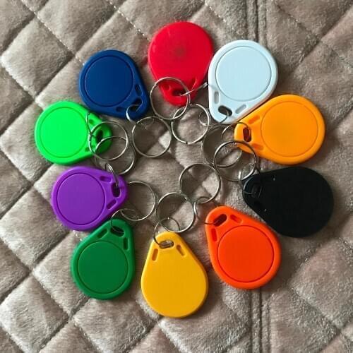 10pcs UID Changeable IC tag keyfob for mif 1k 13.56MHz Writable mif 0 zero HF ISO14443A
