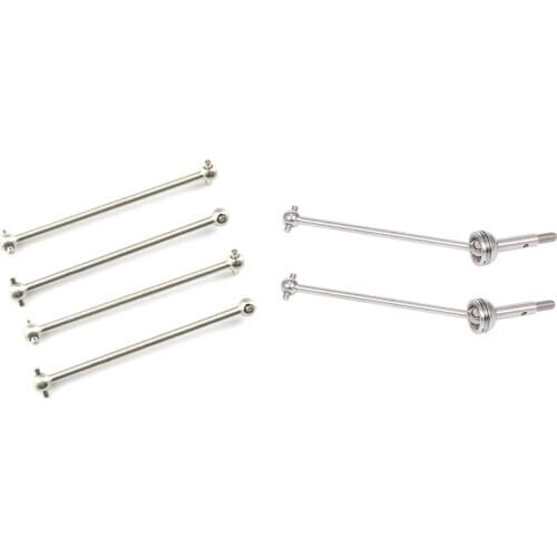 2Pcs Remote Control Universal Drive Shaft for WLtoys 144001 1/14 & 4PCS for Wltoys 144001 1/14 144001-1281 Rear Dog Bone