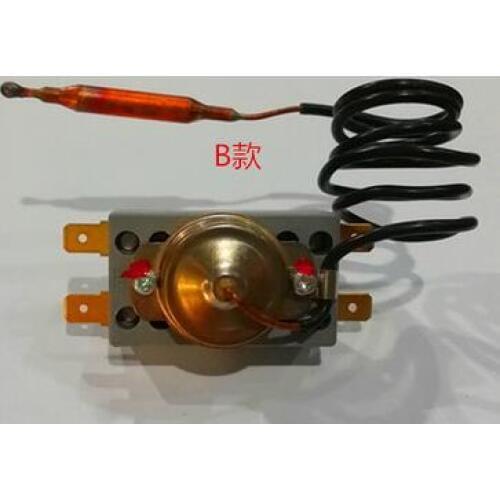 250VAC 20A 4 Pin Terminals Thermostat for Electric Water Heater Kettle WQS93-12