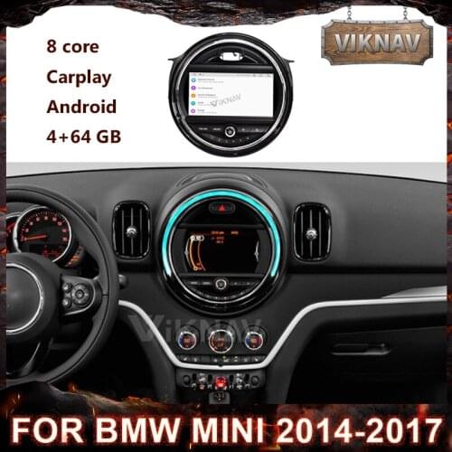 7 inch Car Radio Android 64G Player Multimedia GPS For BMW Mini 2014-2017 Carplay GPS Navigation limited edition Tape Recorder