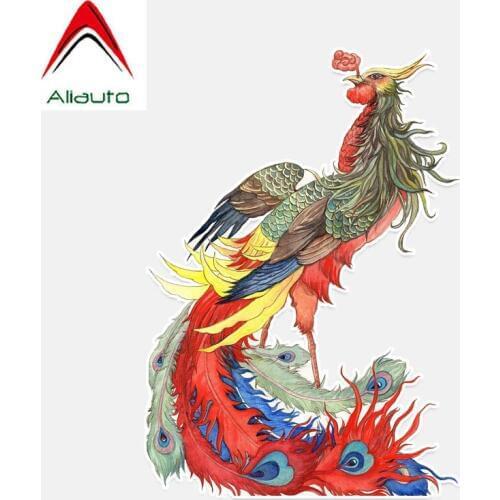 Aliauto Cool Car Stickers Beautiful Phoenix Accessories Decor Vinyl Decal for Hyundai Peugeot 407 Mercedes Benz,16cm*11cm