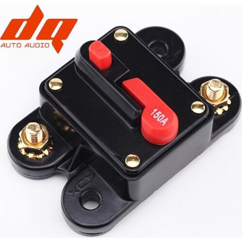 60A 80A 100A 150A 200A 300A Car Audio Amplifier Circuit Breaker Fuse Holder AGU Style Stereo Amplifier Refit