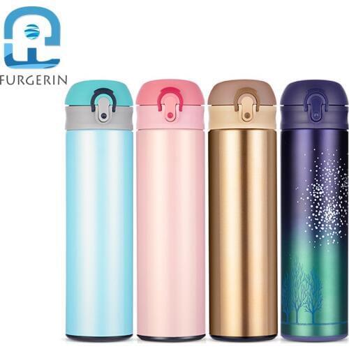 FURGERIN Thermos Vacuum Flask 500ml stainless steel thermos bottle travel cup Thermo Cup Coffee vacuum flasks thermoses