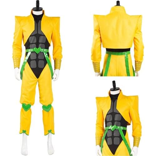 JoJo‘s Bizarre Adventure Dio Brando Cosplay Costumes Top Pants Outfits Halloween Carnival Suit
