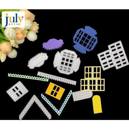 Julyarts House Metal Cutting Dies New 2019 Stencils for DIY Scrapbooking DIY Paper Cards Craft Making Decoration Punch Stencils