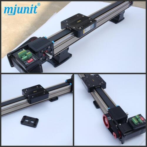 Miniature linear rail with MJ30X 42 motor High rigidity Roller Type wheel linear rail