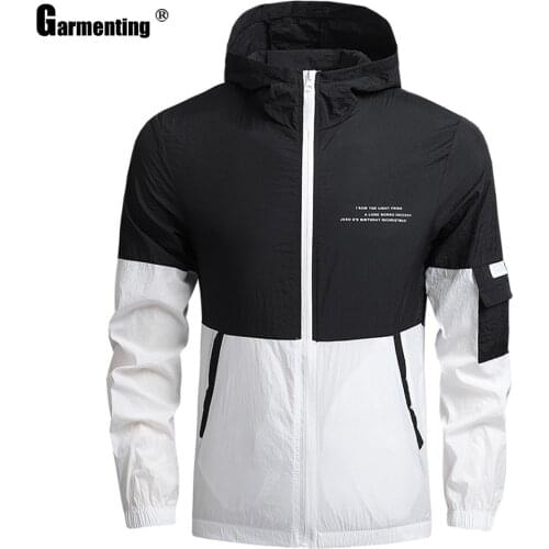 Fashion Top Men Hoodie Sweatshirt 2021 Spring New Patchwork Multi-pockets Sweatshirt Male Open Stitch Kpop Style Mens Clothing