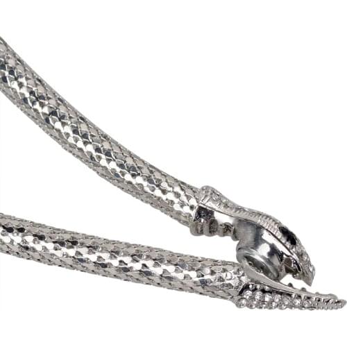 High Quality Alloy Choker Necklace Female Snake Choker Necklace