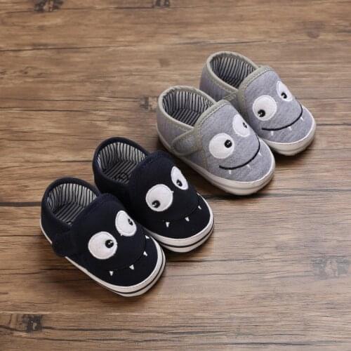 New Canvas Classic big eyesShoes Newborn Baby Boys Girls First Walkers Shoes Infant Toddler Soft Sole Anti-slip Baby ShoesWinter
