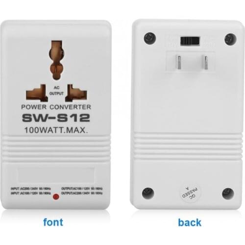 100W 110V/120V to 220V/240V Voltage Power Converter Transformer Step-Up&Down Special Circuit Precision Manufacturing