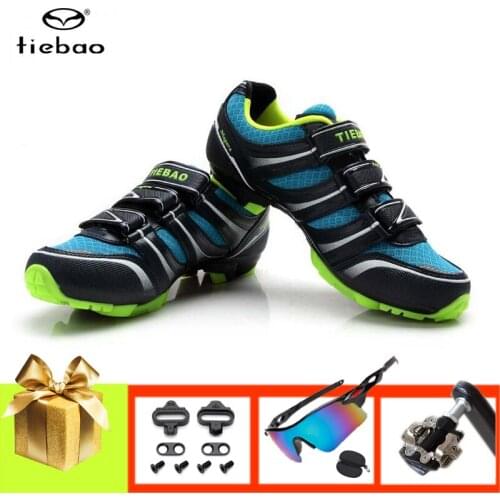 TIEBAO Professional Mountain Bike Shoes Men Women Sapatilha Ciclismo Add Mtb SPD Pedals Outdoor Sports Racing Bicycle Sneakers