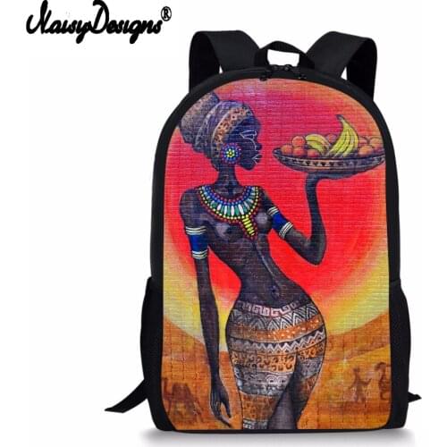 NOISYDESIGNS Indian Style Design Print Women Backpack Youth School Bag for Teenage Girls School Shoulder Backpack Custom Mochila