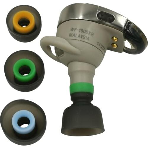 Misodiko TWS-Spin Silicone Earbuds Tips compatible with Sony WF-1000XM3 SP800N SP700N SP900 XB700N H800, Beats Powerbeats Pro