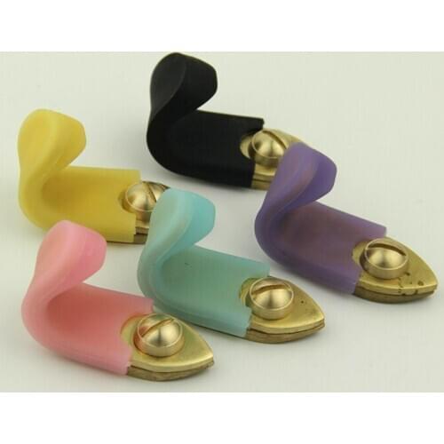 Tooyful 5pcs Saxophone Thumb Rest Rubber Finger Cushion Pad for Wind Instrument Parts