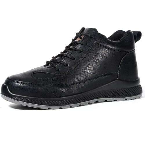 Waterproof Insulated Electrician Work Shoes Mens Safety Shoes Non-slip Designer Sneakers Anti-smash Anti-puncture Work Boots