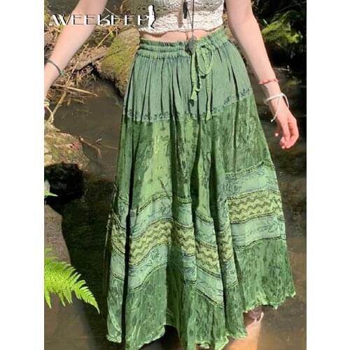 Женские юбки в складку WEEKEEP China At AliExpress