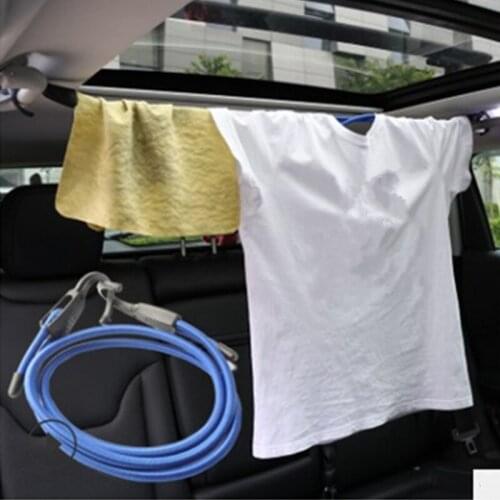 1.5M Adjustable Elastic Clotheslines Luggage Straps Ropes Car Clothes Hanging String For Camping Auto Luggage Tent Kayak Boat