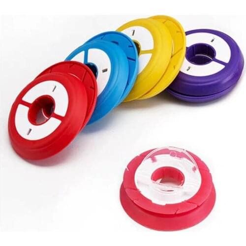 1PCS Fishing Silicone Coils Fishing Gear Accessories Fishing Line Winding Shaft Main Spool Fishing Spool Fishing Line Box